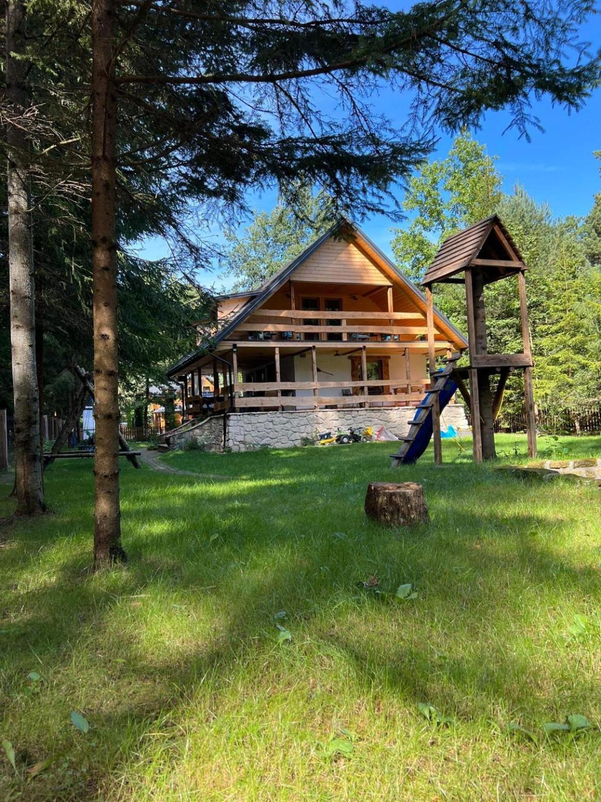 Domek Serce Lasu Hutki Exterior photo